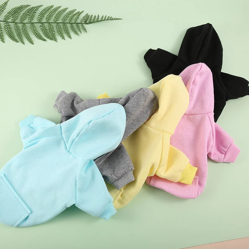 Cozy Pocket Dog Hoodie Coat