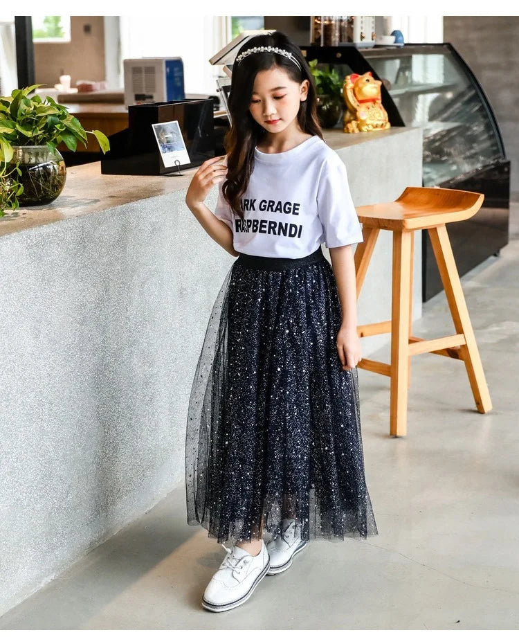 Girls Long Skirt Premium Edition