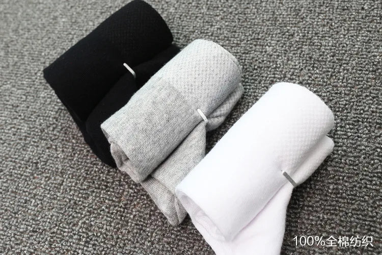Men’s Breathable Cotton Crew Socks