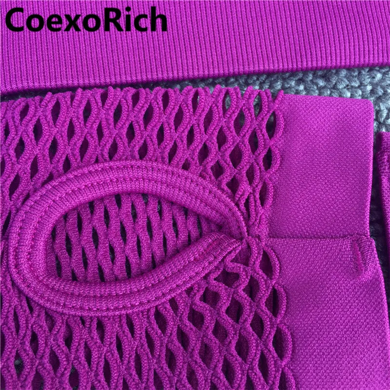 Yoga Set Women Fitness Gym Clothing Sport Suit Seamless Hollow Out Long Sleeve Crop Top High Waist Workout Leggings Sportwear