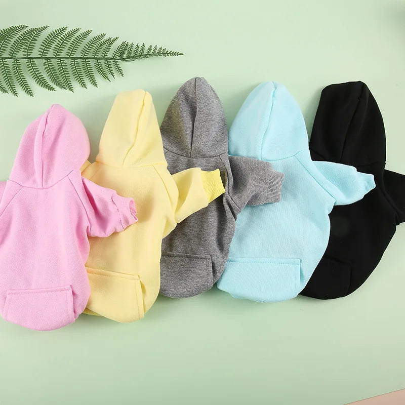 Cozy Pocket Dog Hoodie Coat