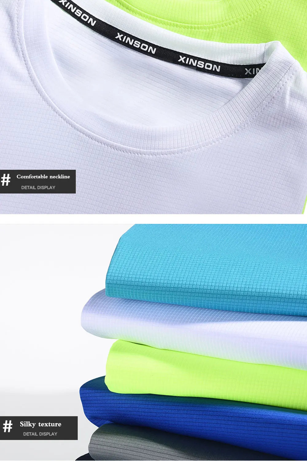 Men's Fitness Gym T Shirts 2020 Shirt Homme Running Men Designer Quick Dry T-Shirts Running Slim Fit Tops Tees Sport Muscle Tee