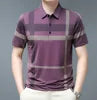 Striped Cotton Polo Casual
