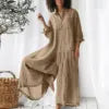 Elegant Sleeveless Wide Leg Jumpsuit