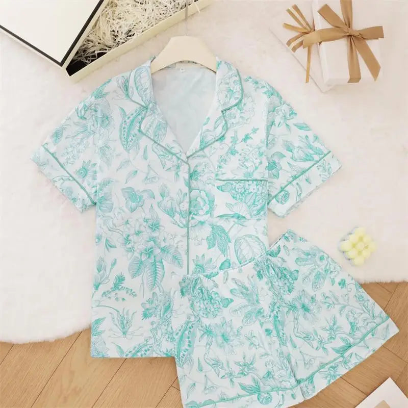 Women Luxury Satin Pajama Set