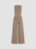 Effortless Wide-Leg Vest Jumpsuit