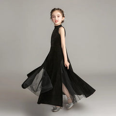 Elegant Sleeveless Princess Evening Dress