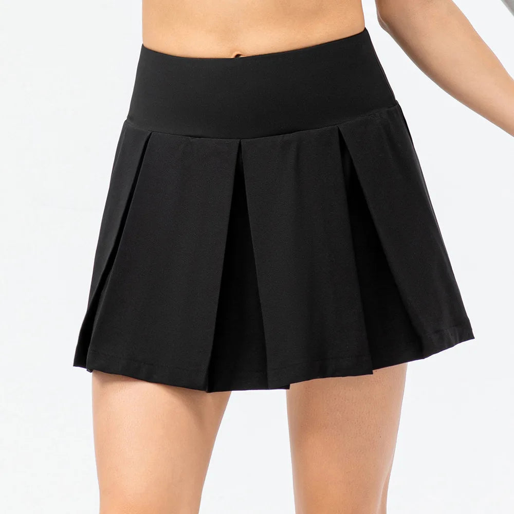Pleated Tennis Skirt With Shorts