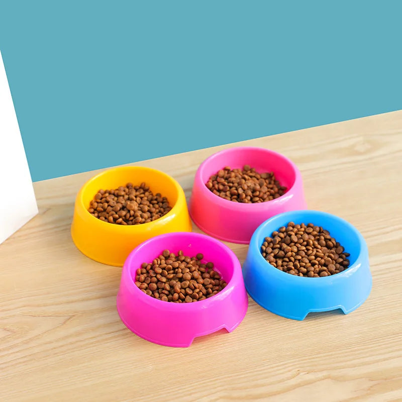 Practical Colorful Round Travel Bowl