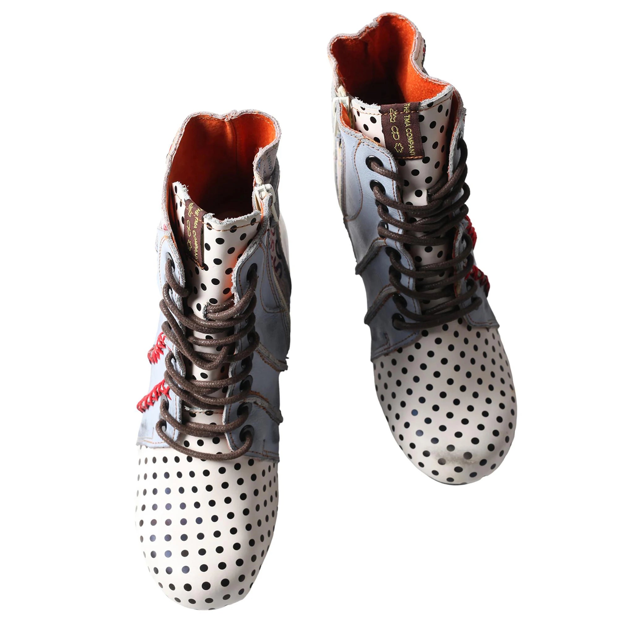 Women Leather High Heel Shoes