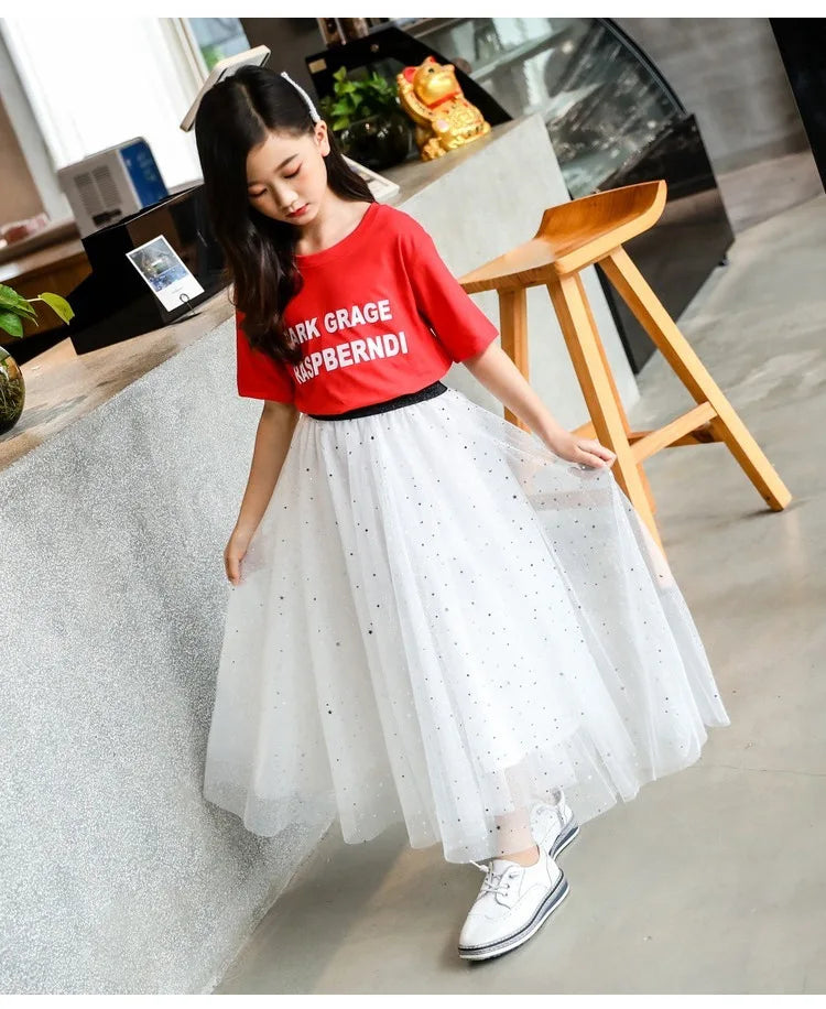 Girls Long Skirt Premium Edition