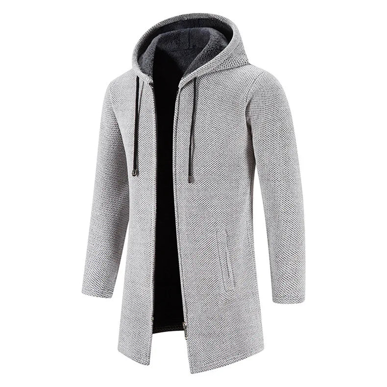 Hooded Casual Fleece Parka