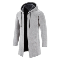 Hooded Casual Fleece Parka