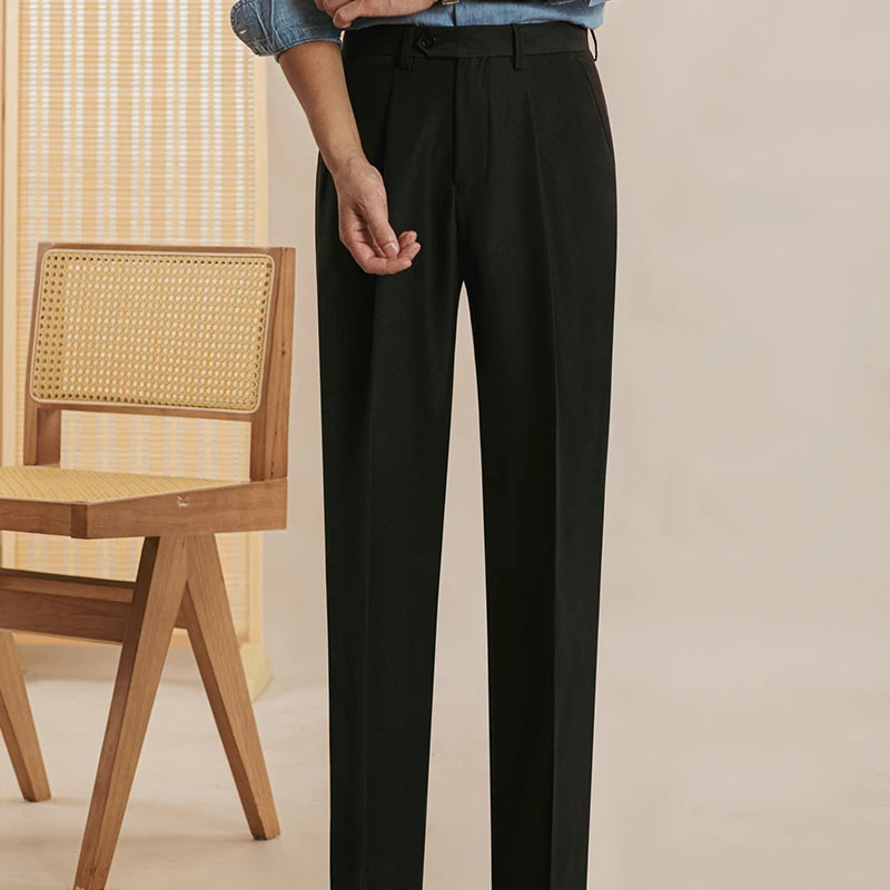 Modern Slim Business Formal Trousers