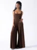 Elegant Solid Wide Leg Jumpsuit