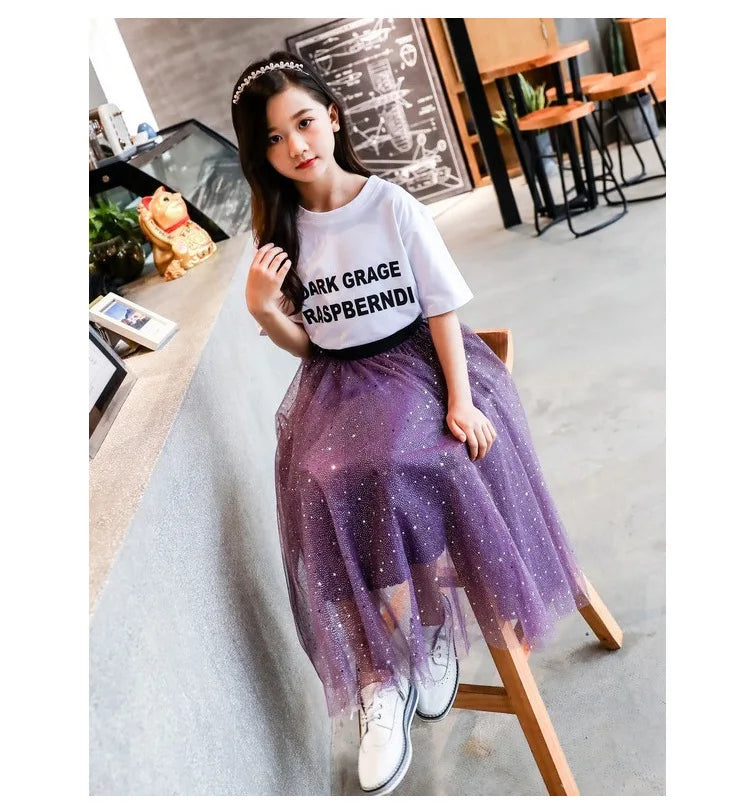 Girls Long Skirt Premium Edition