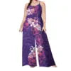 Modern Tribal Print Jumpsuit