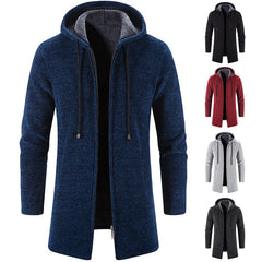 Hooded Casual Fleece Parka