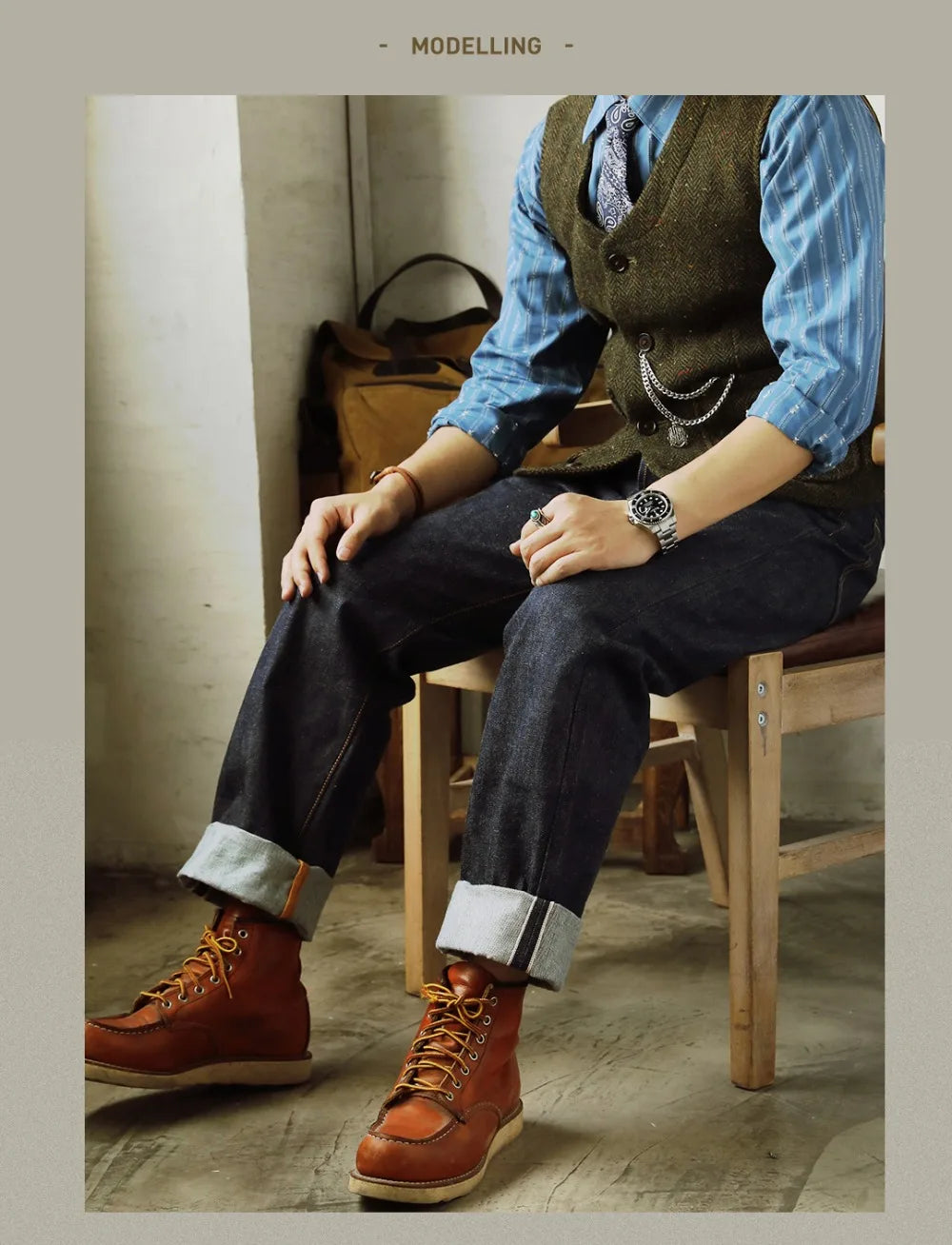 Raw Selvedge Denim Classic