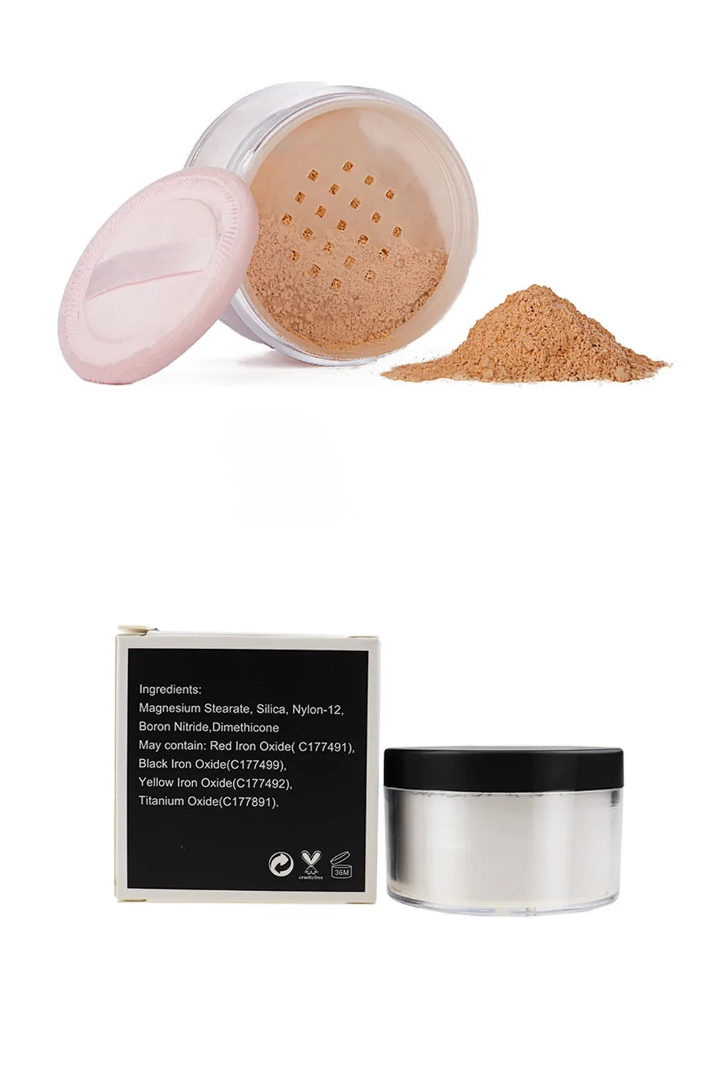 Silky Mineral Setting Powder Base