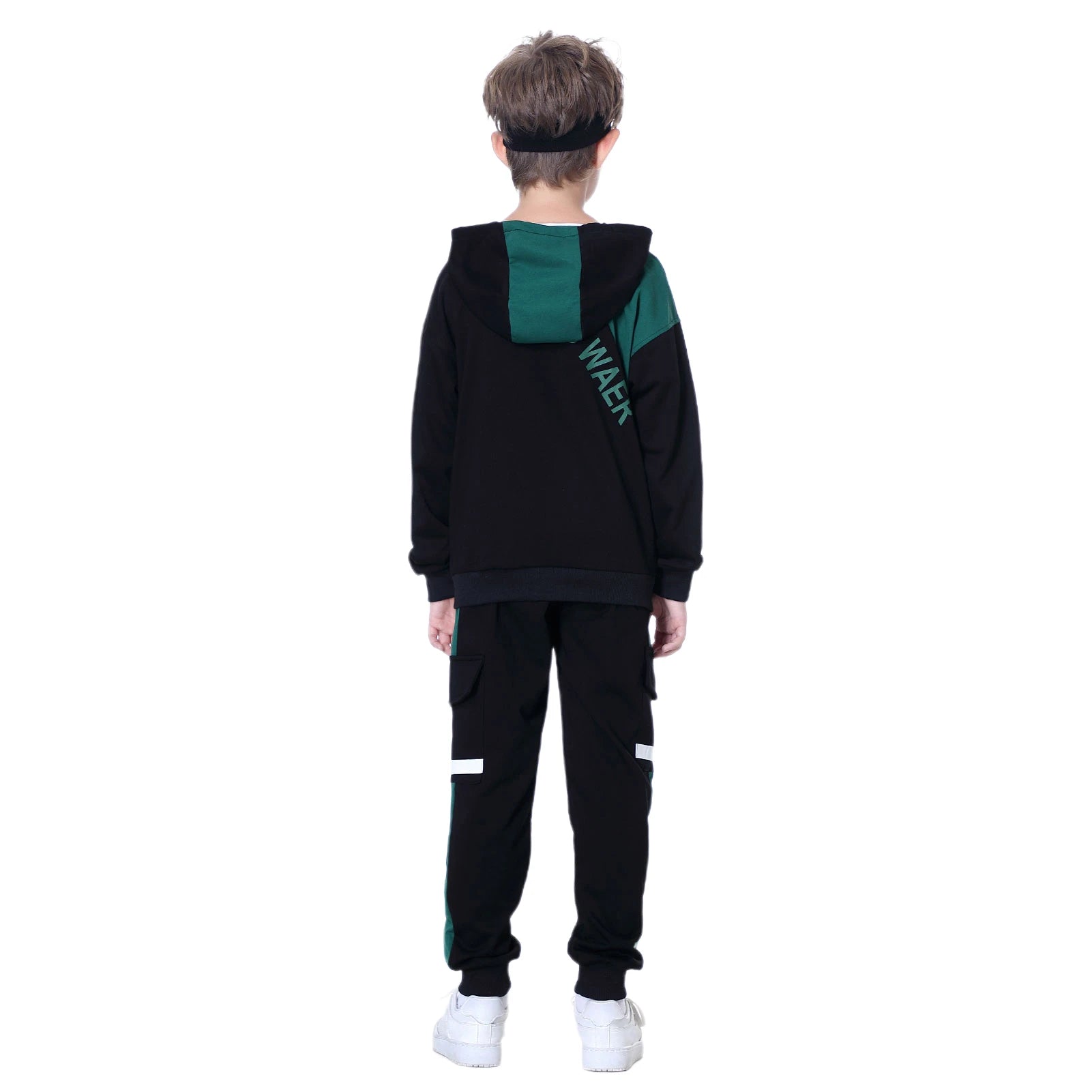 Kids Tracksuits,Teen Boys School Sweatsuits,Fashion Cotton Hooded Tops + Pants Set,Soft Children's Long Sleeve Sportswear