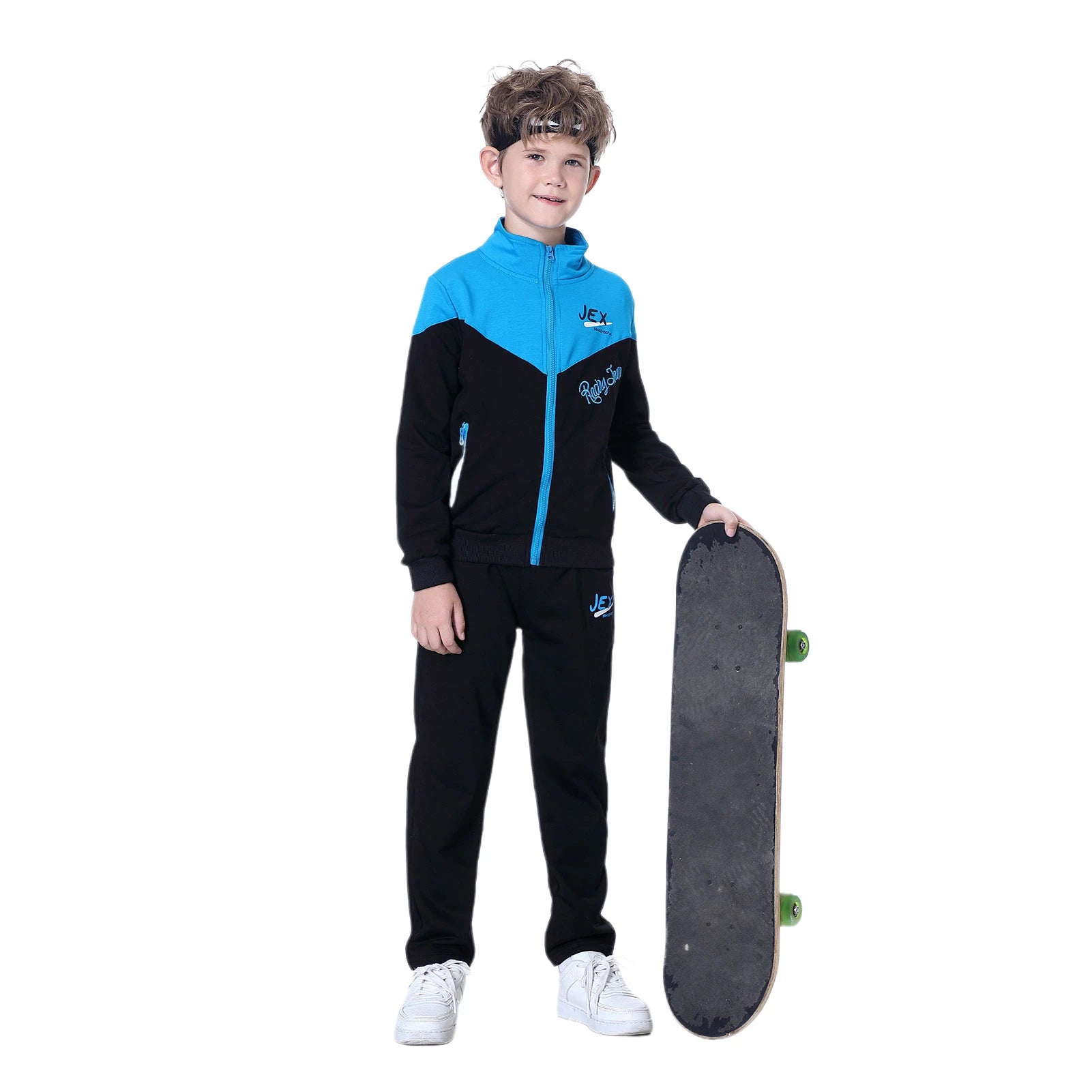Kids Tracksuits,Teen Boys School Sweatsuits,Fashion Cotton Hooded Tops + Pants Set,Soft Children's Long Sleeve Sportswear