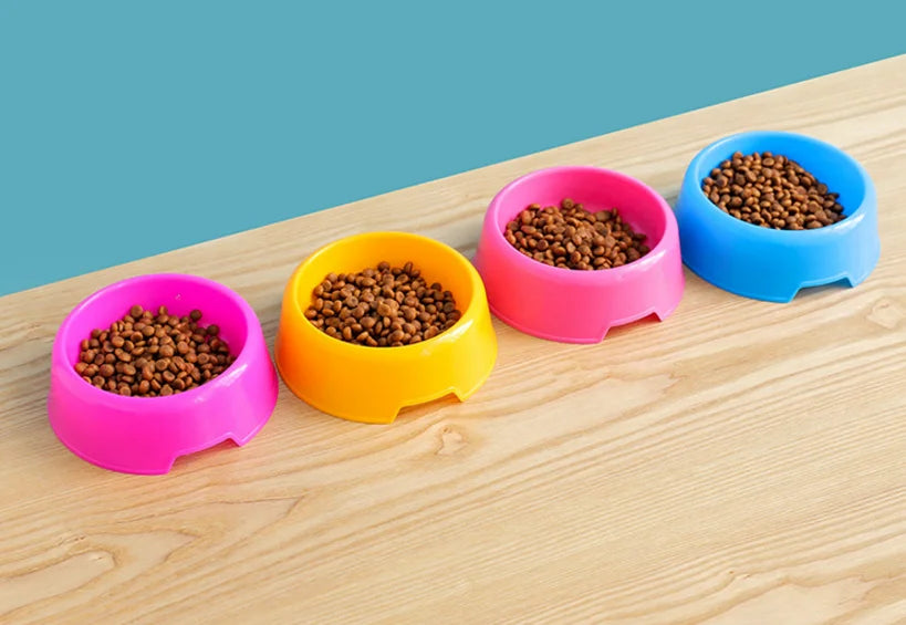 Practical Colorful Round Travel Bowl