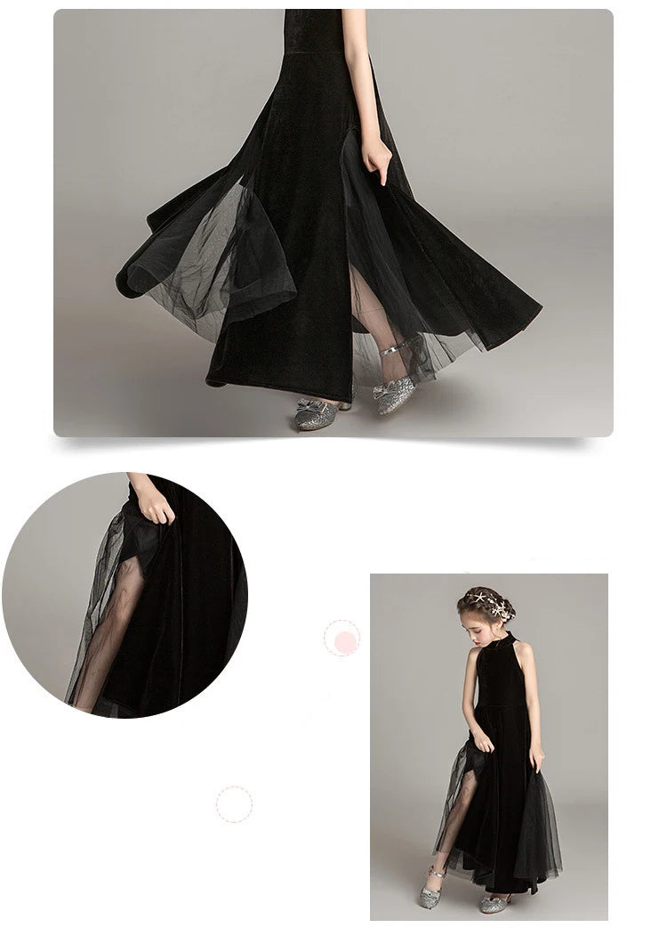 Elegant Sleeveless Princess Evening Dress