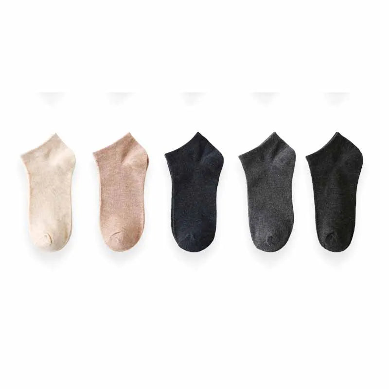 Breathable Cotton Ankle Sock Set