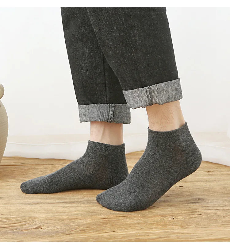 Breathable Cotton Ankle Sock Set