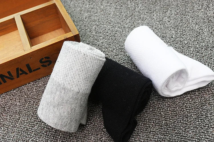Men’s Breathable Cotton Crew Socks