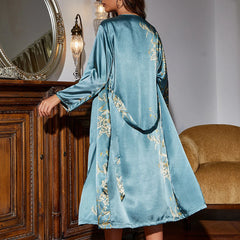 Sexy V Neck Nightgown Pajama