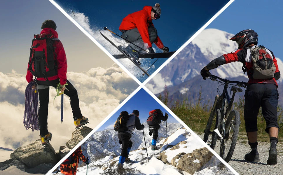 Merino Wool Hiking Crew Socks