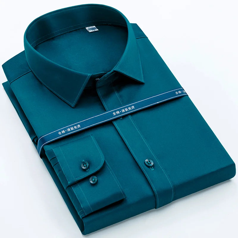 Mercerized Cotton Formal Dress Shirt