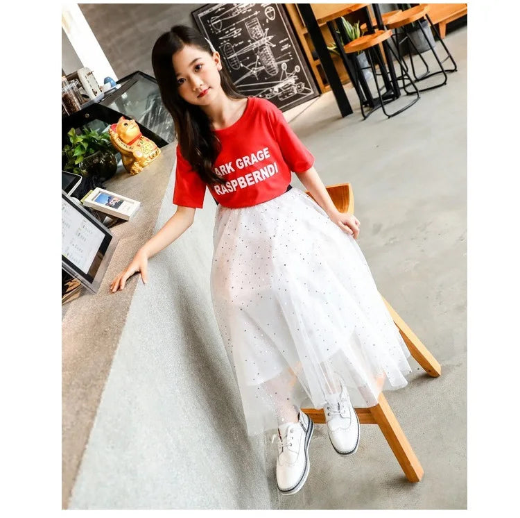 Girls Long Skirt Premium Edition