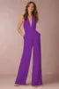 Chic Backless Solid Sleeveless Jumpsuit