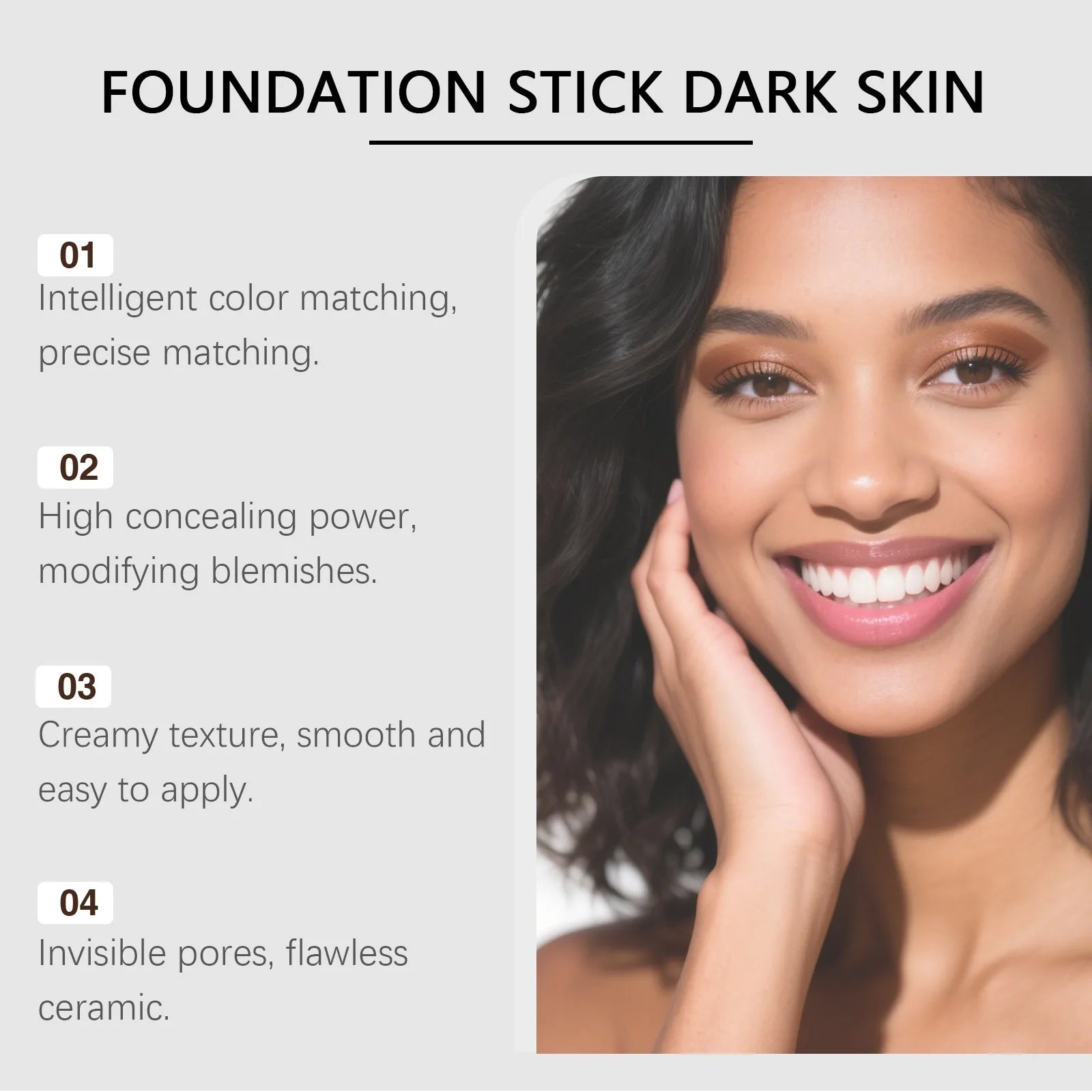 Dual Finish Foundation Stick Cream