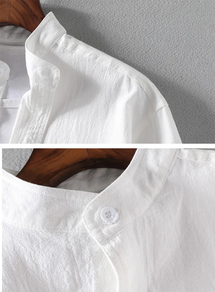 Cotton Linen Casual Summer Shirt