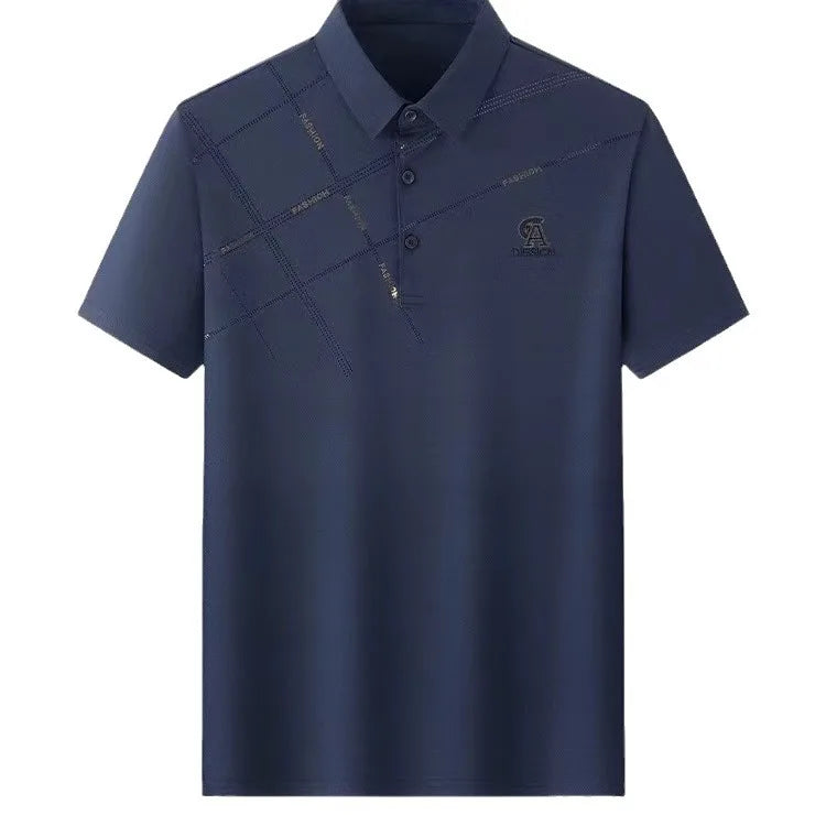 Ice Silk Polo Casual Ease