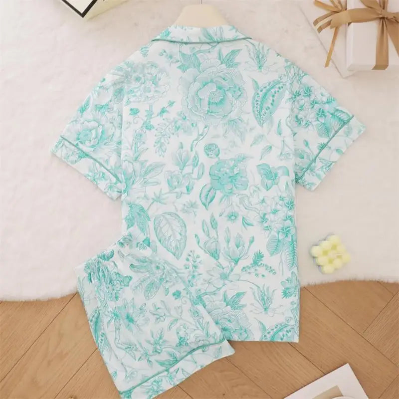 Women Luxury Satin Pajama Set