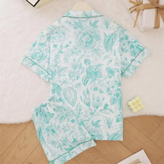 Women Luxury Satin Pajama Set