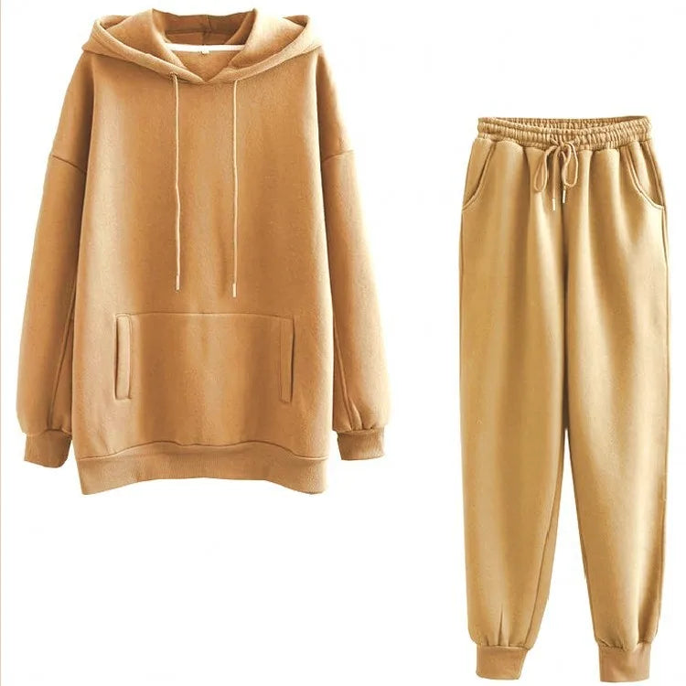 Men's Sports Suits Fashion Tracksuit Women Hoodies + Pants Two Pieces Sets Running Casual Sweatshirts Sweatpants Men's Clothing