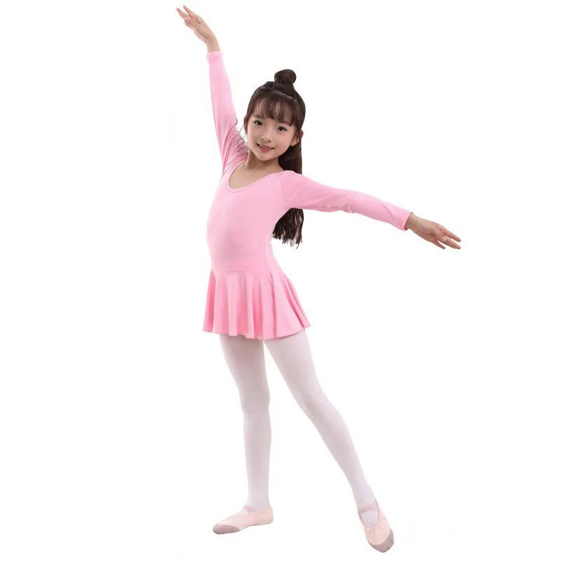 Girls Ballet Velvet Tights Kids