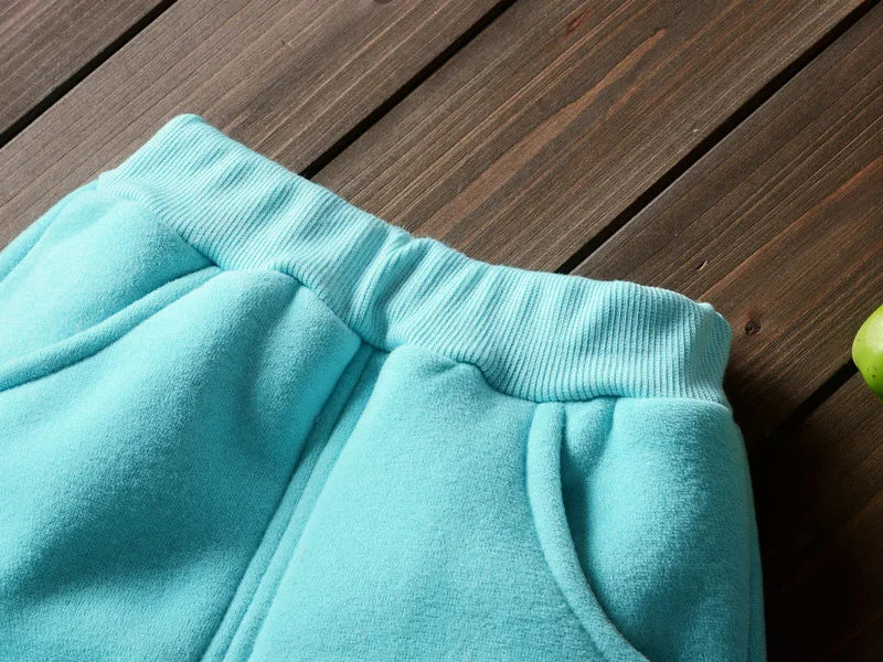 Fleece Hooded Baby Outfit Set