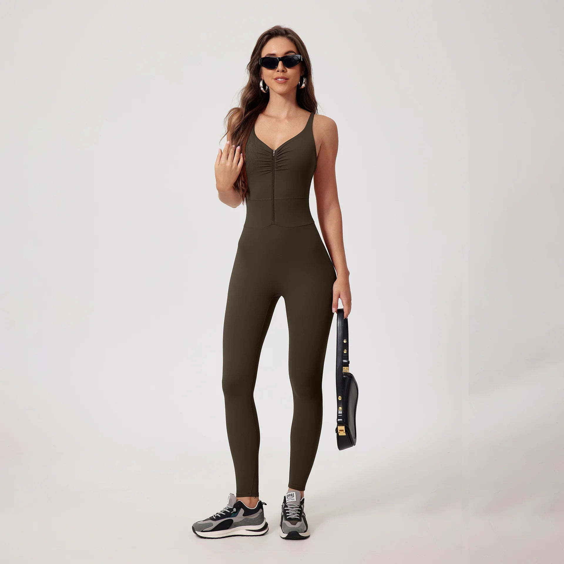 Quick Dry Seamless Yoga Jumpsuit