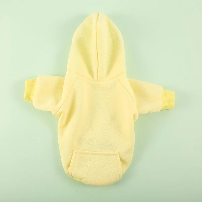 Cozy Pocket Dog Hoodie Coat
