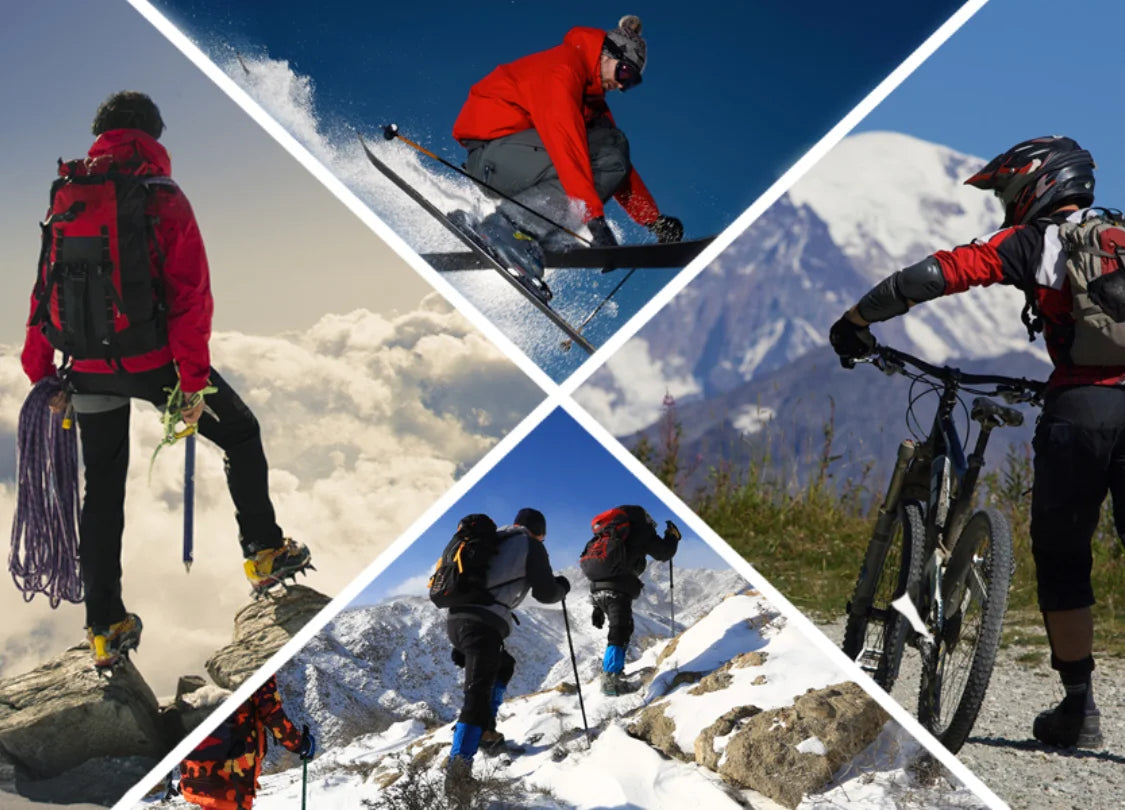 Merino Wool Hiking Crew Socks