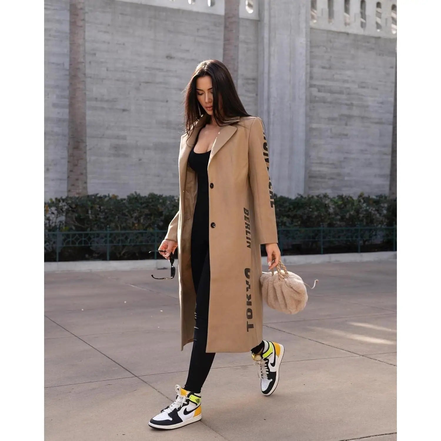 Women Ribbed Long Sleeve Yoga Jumpsuit