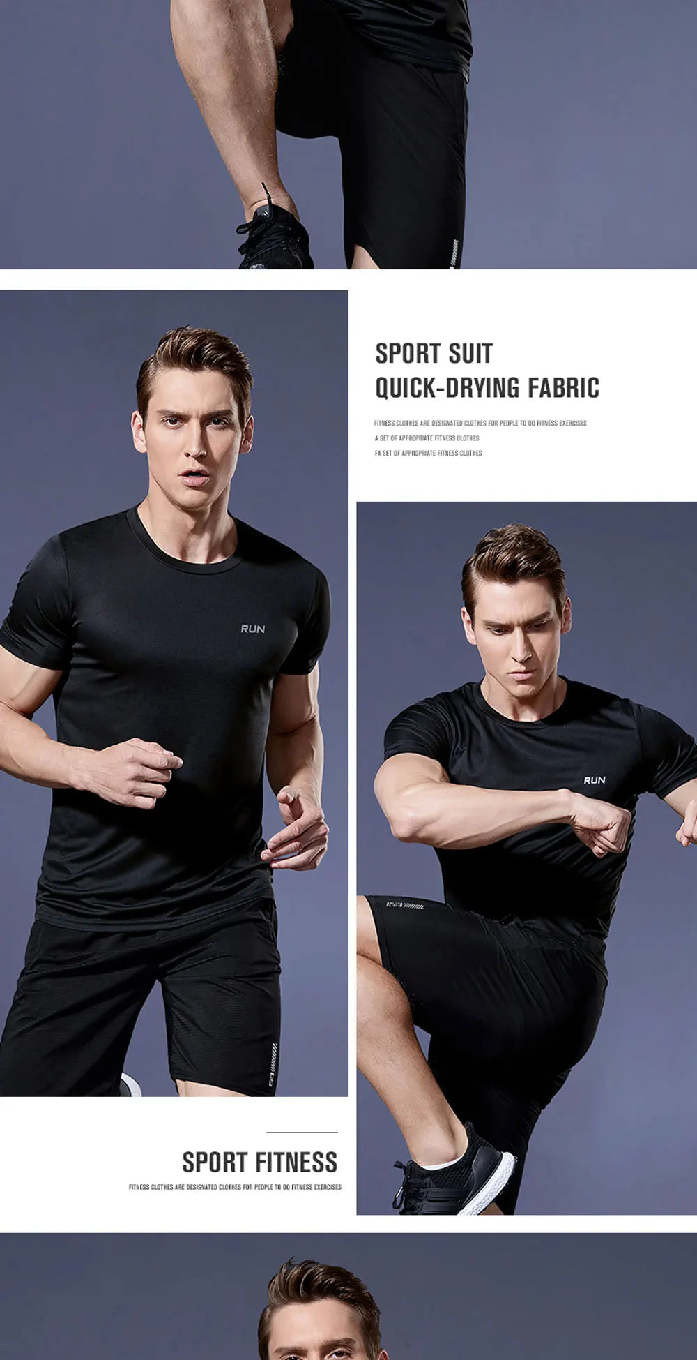 Men's Fitness Gym T Shirts 2020 Shirt Homme Running Men Designer Quick Dry T-Shirts Running Slim Fit Tops Tees Sport Muscle Tee