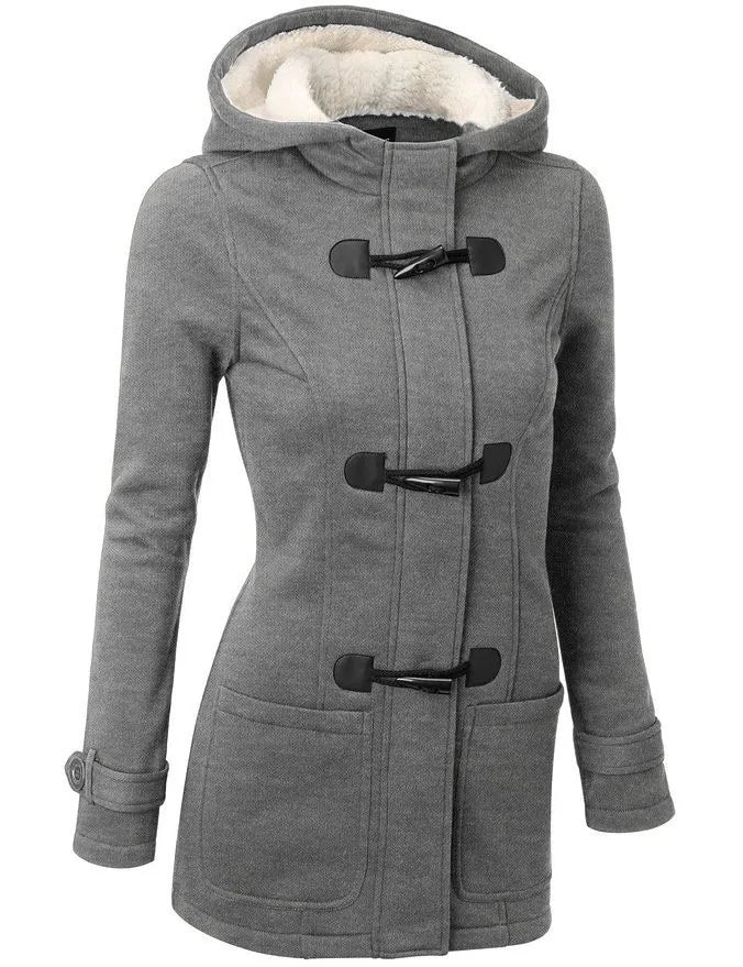 Women Basic Jackets 2025 Autumn Women's Overcoat Zipper Causal Outwear Coat Female Hooded Coat Casaco Feminino Ladies Jacket